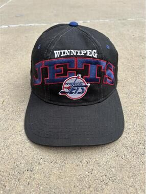 Vintage Starter Snapback Winnipeg Jets NHL Western Conferenc